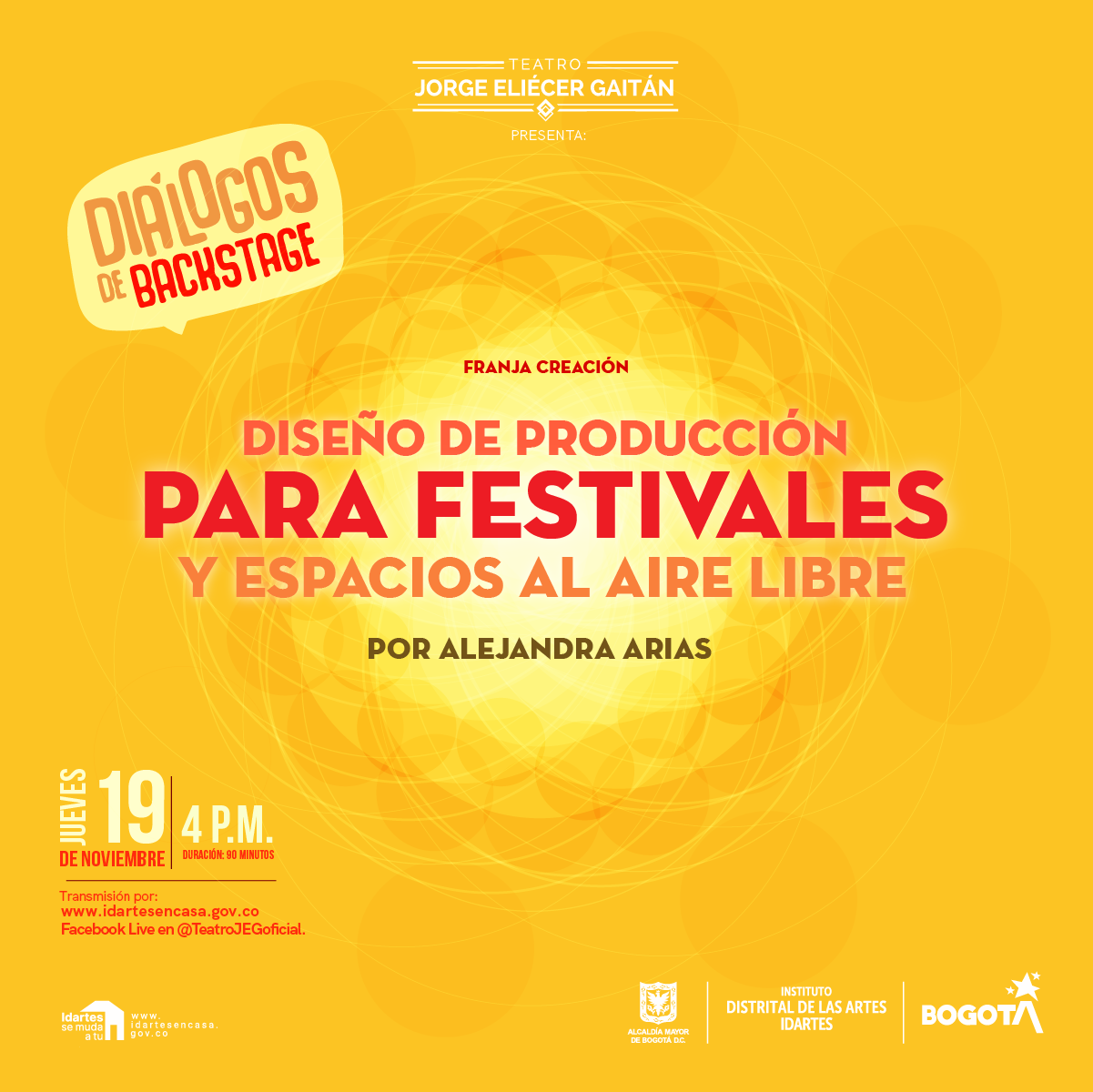 Diseño de producción para festivales