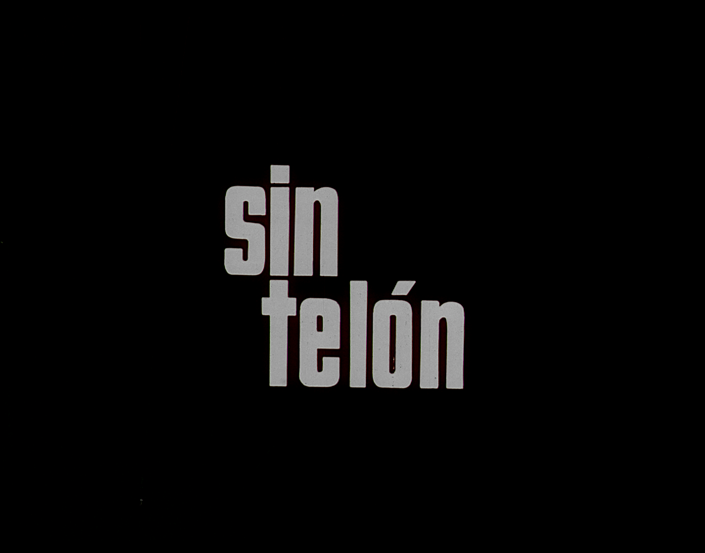 Sin telón