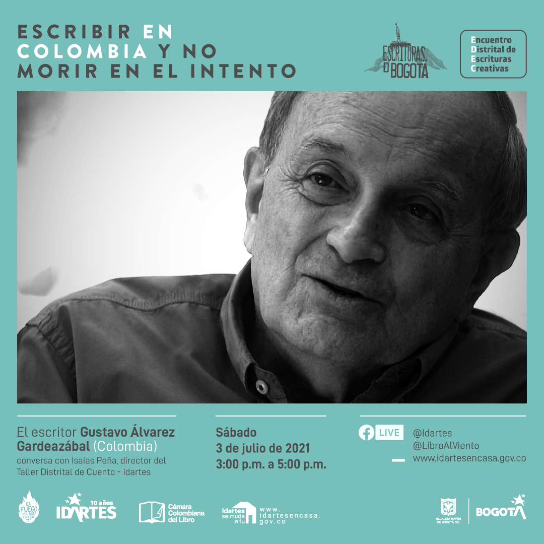 Gustavo Álvarez Gardeazábal, Encuentro Distrital de Escrituras Creativas. 