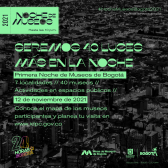 Pieza gráfica - Primera Noche de Museos 2021