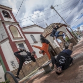 Bailarines de break