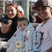 Familia con niños primera infancia