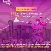 Convocatorias de la cuarta versión de Es Cultura Local 01