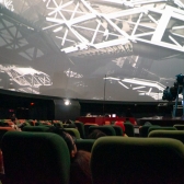 Domo del Planetario con obra de arte interactiva