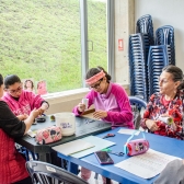 Taller en el que participan Los increíbles. Fotografías de Lázaro Rivera @378click