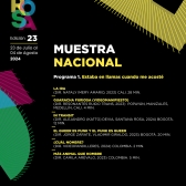 Muestra Nacional - Programa 1 