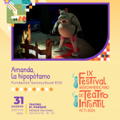 Invitación amanda la hipopotamo 
