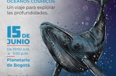 Pieza de invitación al evento de celebración día mundial de los océanos 