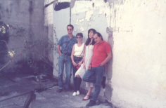 Fotografía Luis Ospina, Karen Lamassone y Eduardo Carvajal 1985