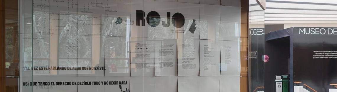 Rojo, “Construir de nuevo un mundo. Una Exploración en complicidad”