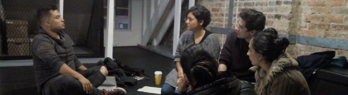 Grupo de jóvenes en proceso de formación