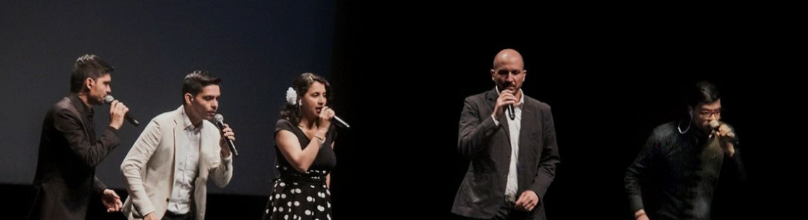 Músicos en escena