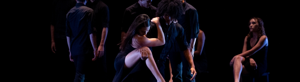 Bailarines de danza contemporánea