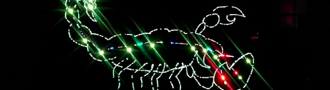 Escorpion de luz