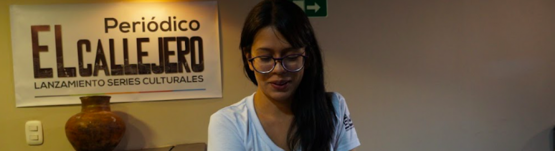 Laura María Rodríguez, editora del periódico El Callejero