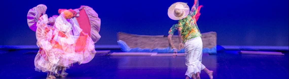 Pareja de danza folclor