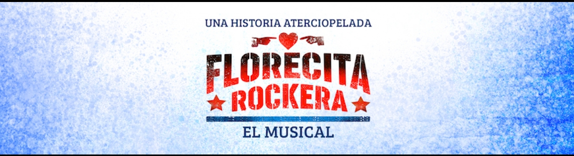 Cartel de Florecita rockera