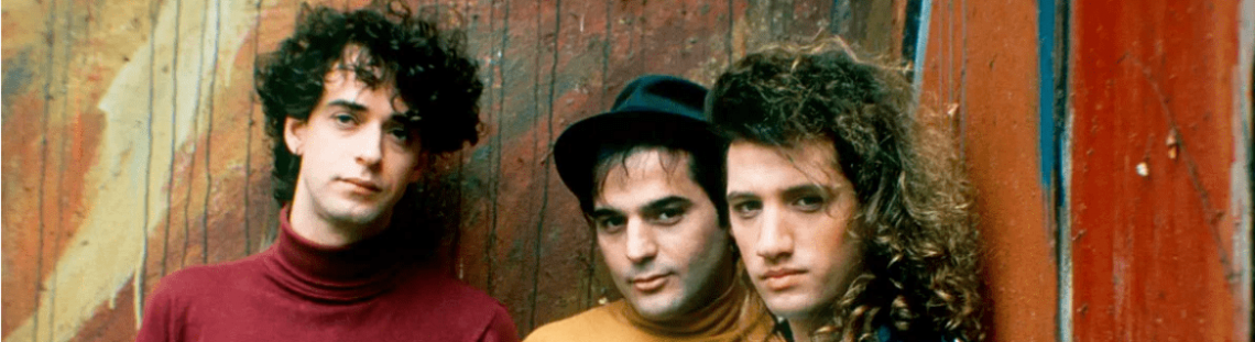 Integrantes de Soda Stereo. 