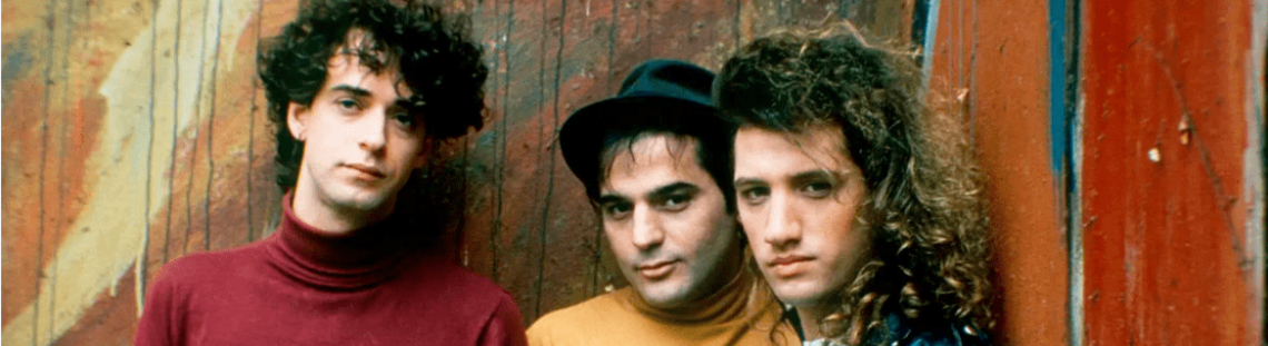 Integrantes de Soda Stereo. 