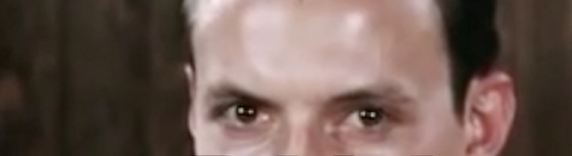 Frente y ojos de un hombre