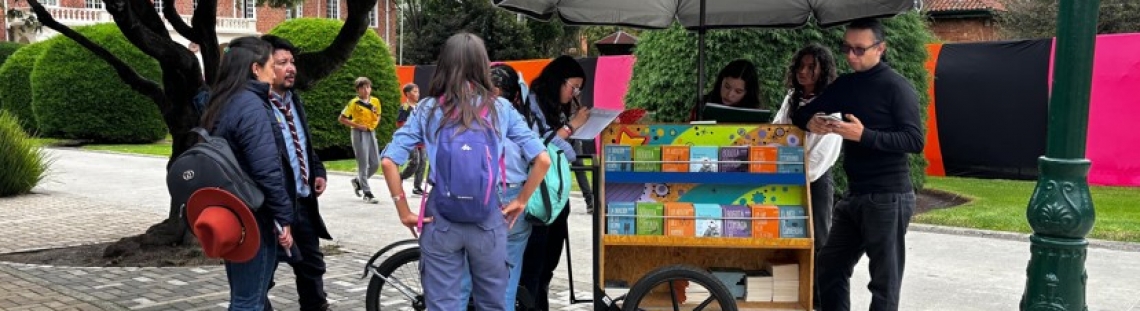 Foto de la Bici Literaria - Archivo Idartes.