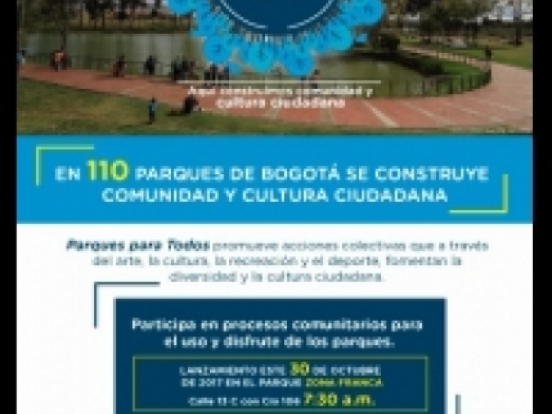 Gran lanzamiento Parques Para Todos