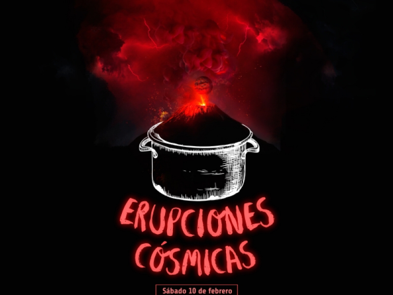 Poster de Erupciones Cósmicas