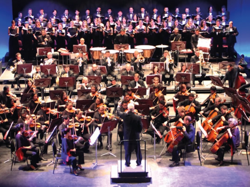 Orquesta Sinfónica Nacional de Colombia en escena