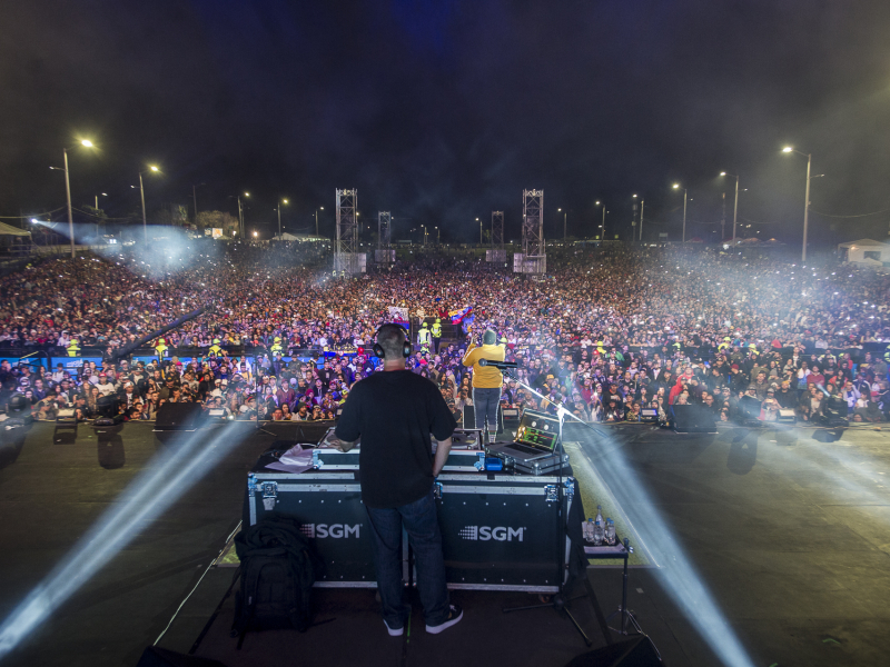 Escenario Festival Hip Hop al Parque