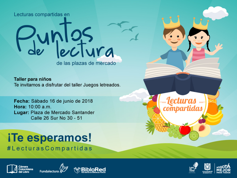 Invitación al Taller Juegos letreados