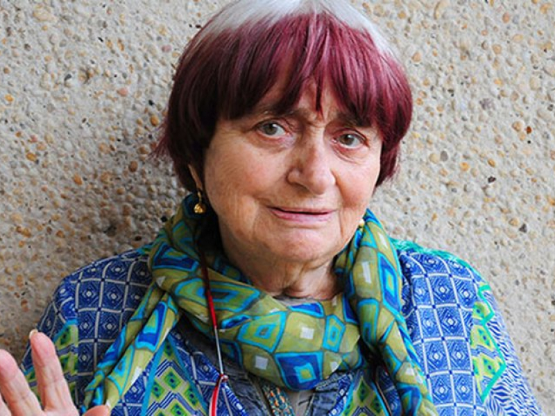 Agnès Varda, fotografía tomada de El globo news