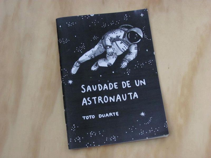 Portada de Saudade de un astronauta