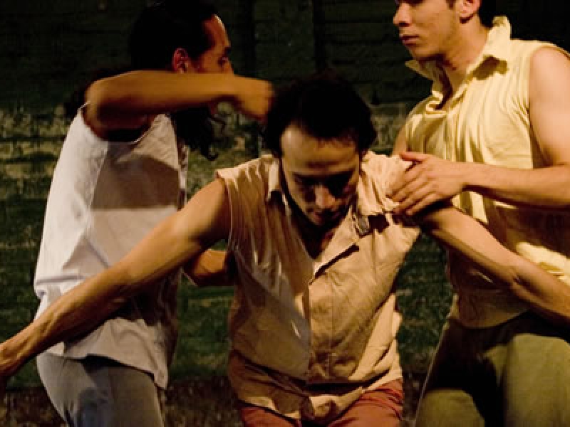 Bailarines en escena