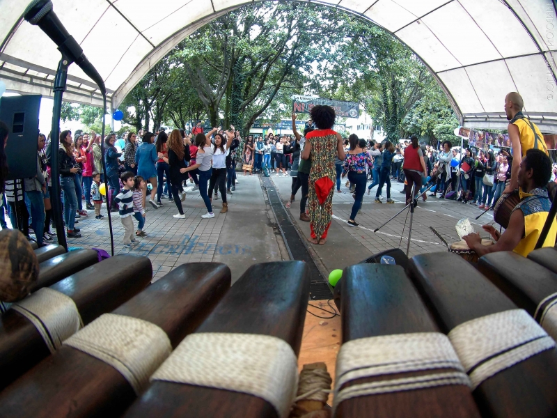 Encuentro artístico de danzas y expresiones Afro en la U. Nacional