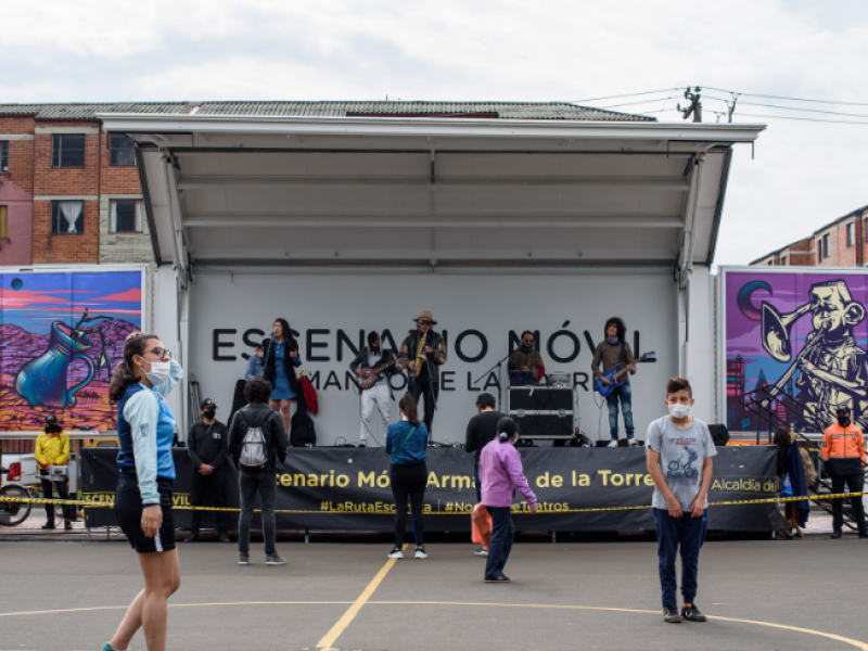 Escenario Móvil: Las mujeres le cantan a la paz