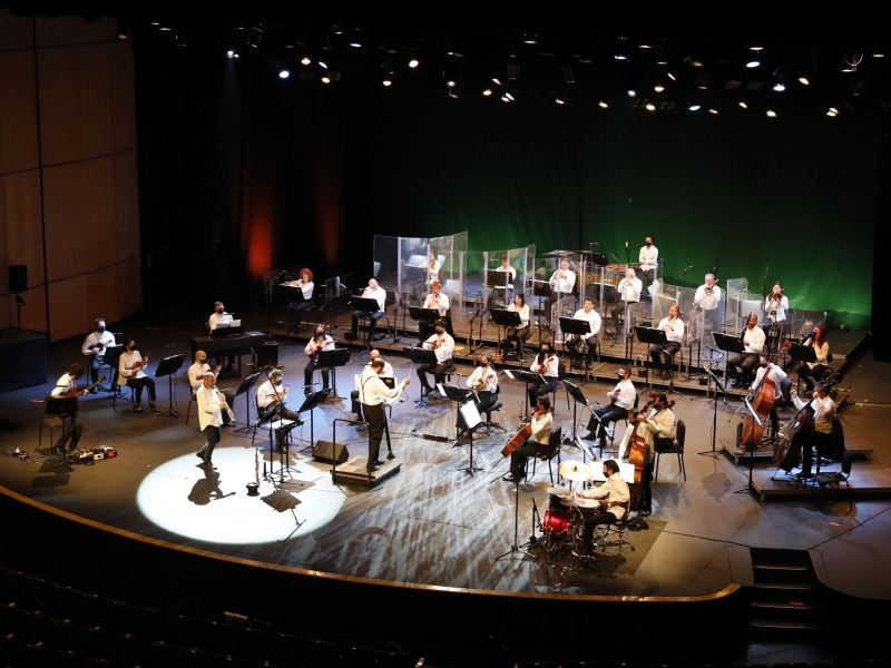 Banda Filarmónica Juvenil en el escenario