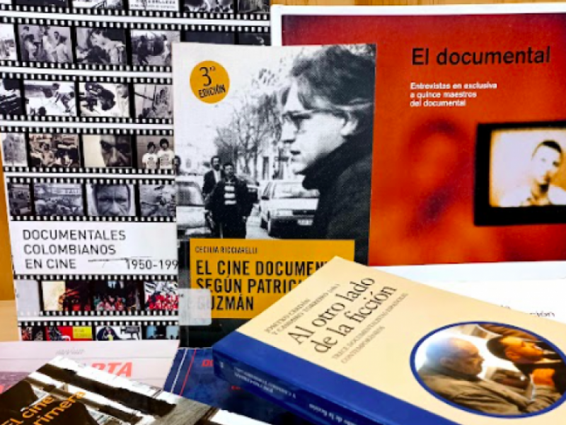 Portadas de libros de cine documental