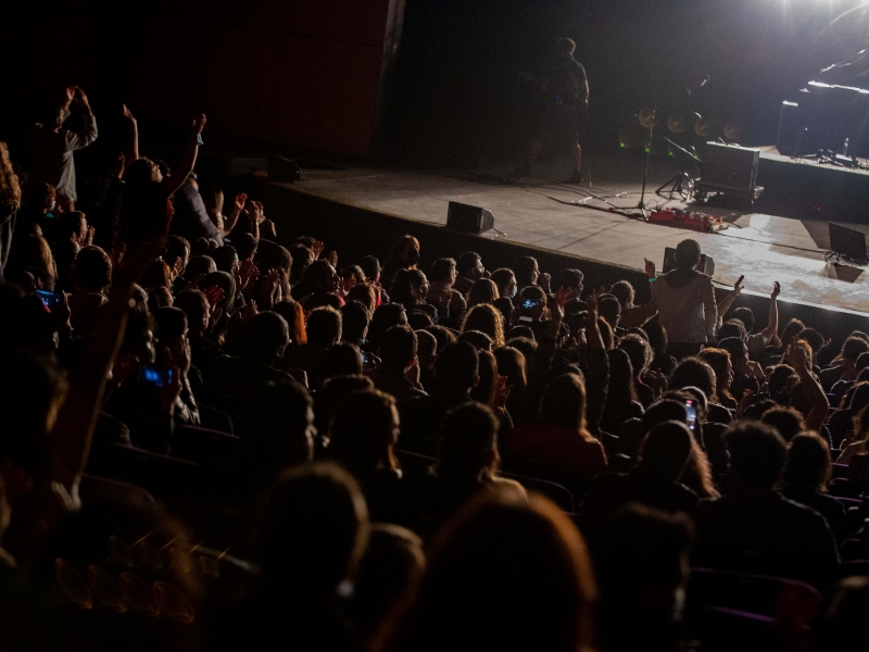 público en el Teatro Jorge Eliécer Gaitán