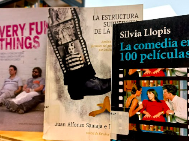 Portadas de libros de comedia 