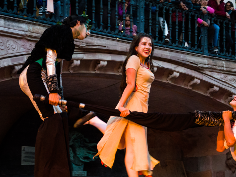 Foto del grupo circense La Clepsidra Teatro