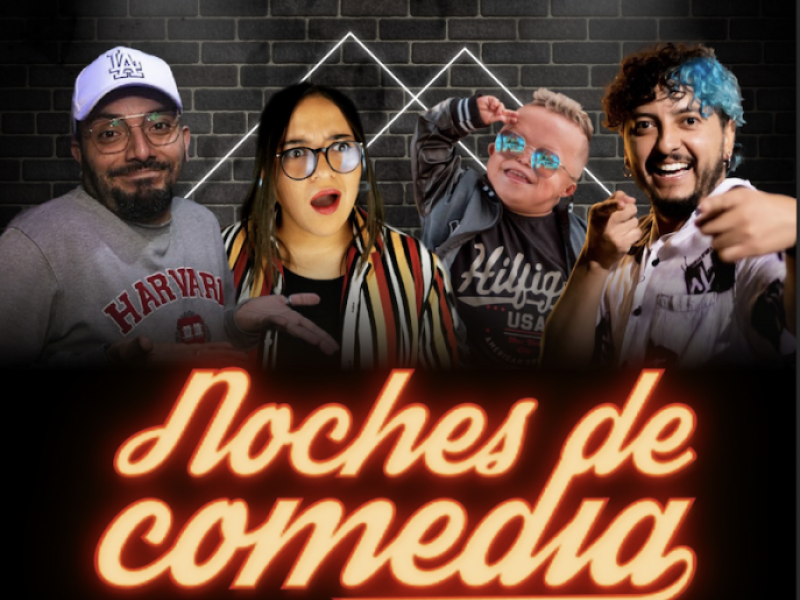 Afiche de noches de comedia