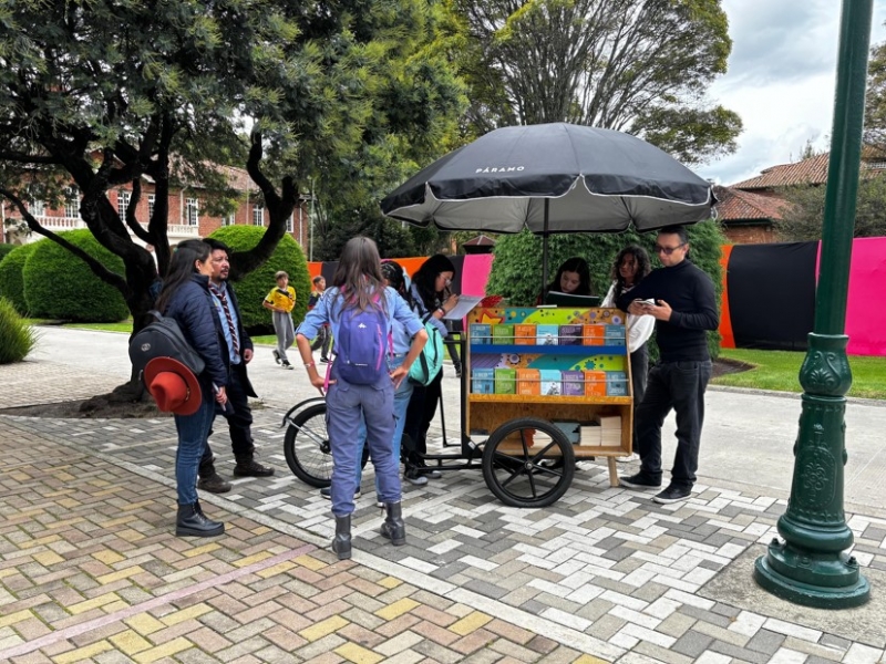 Foto de la Bici Literaria - Archivo Idartes.