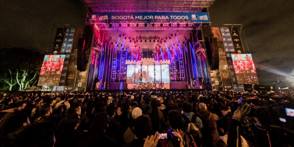 Escenario del Festival Rock al Parque 