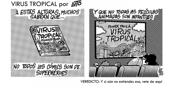 Imagen de comics en blanco y negro