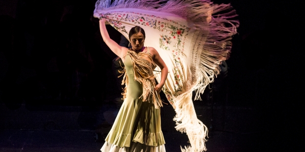 bailarina en escena
