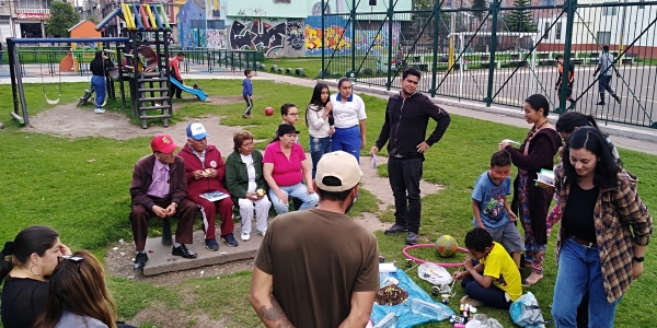 Personas en actividad al aire libre