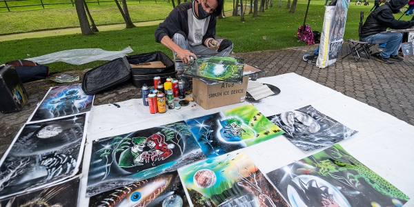 Arte a la KY, foto de Mathew Valbuena