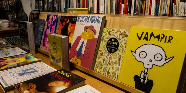 Pequeños Conciertos en Librerías. Foto: Pablo Andrade / Idartes.