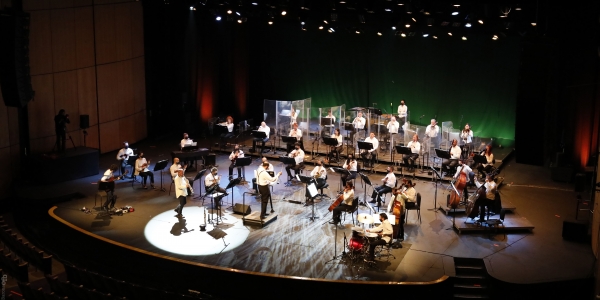 Banda Filarmónica Juvenil en el escenario