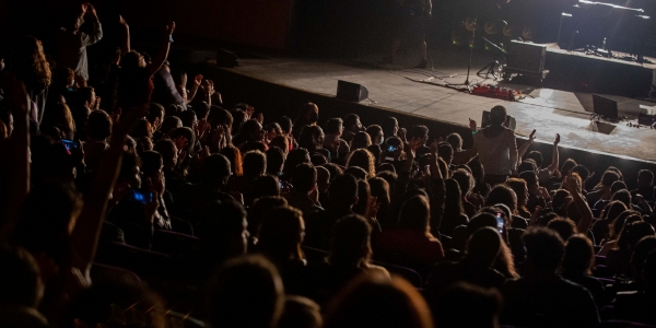 público en el Teatro Jorge Eliécer Gaitán